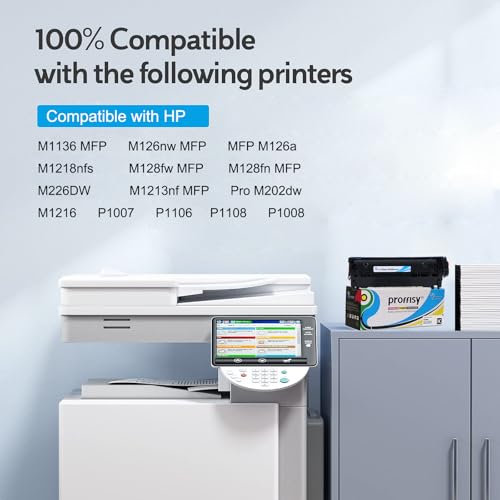proffisy Easy Refill 88A Toner Cartridge 88X CC388X Toner Cartridge Extra Large Volume 3000 Pages Yield Compatible with HP LJ Printer M1136 MFP, M126nw MFP, P1007, P1108, P1008 -1PCS - Image 5