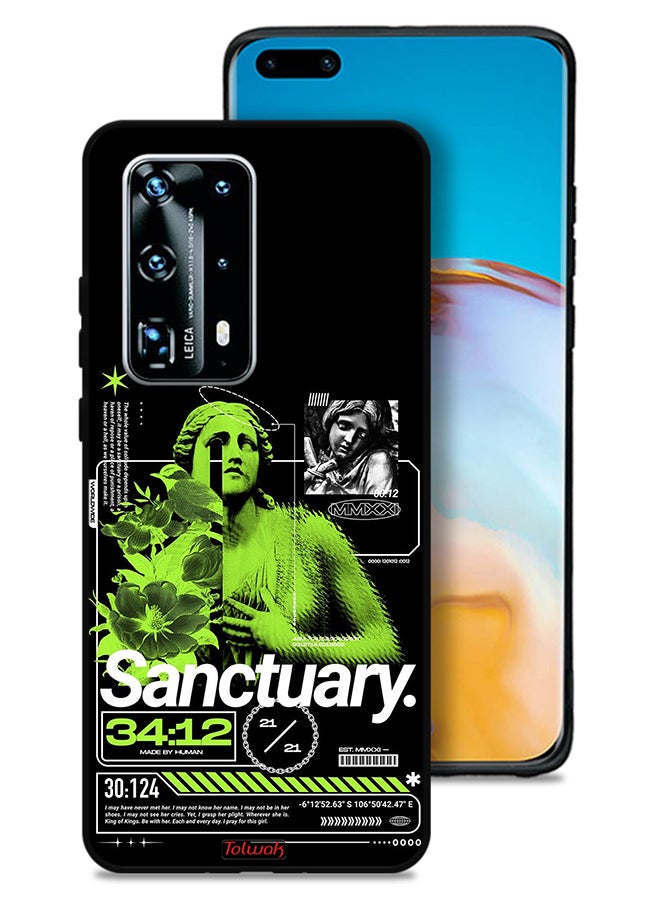 Tolwak Huawei P40 Pro Plus 5G Protective Case Cover Sanctuary - Image 1