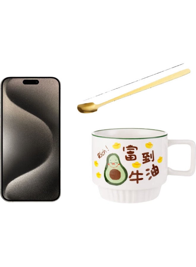 Caizhi Ceramic Mug, Coffee Cup, Tea Cup, Gift For Men And Women, Holiday Gift, Gift Box Set Cz6938 - Image 3