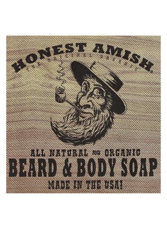 Honest Amish, Original Beard & Body Bar Soap, 1 Bar