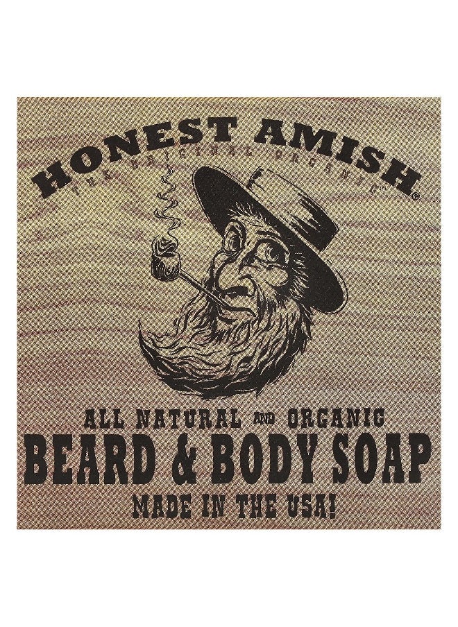 Honest Amish - Honest Amish, Original Beard & Body Bar Soap, 1 Bar - Image 1