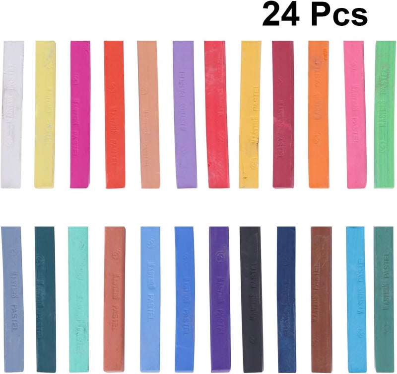 1 Box Pastel Chalks in Vibrant Colors Chunky Pastel Sticks for Sketching Drawing Graffiti and Crafting Suitable for Beginners and Professional Artists Portable Box Packaging - Image 5