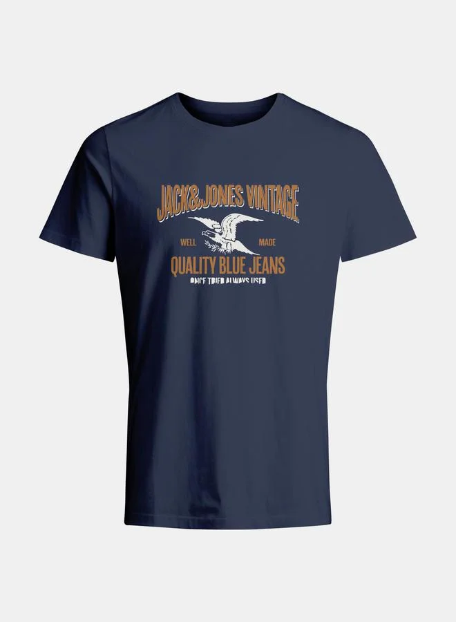JACK & JONES Hudson Crew Neck Regular Fit T-Shirt