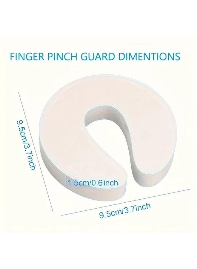 6pcs Anti Pinch Door Stopper Safety Protector For Wardrobe Window Cabinet No Drill Installation - Image 2