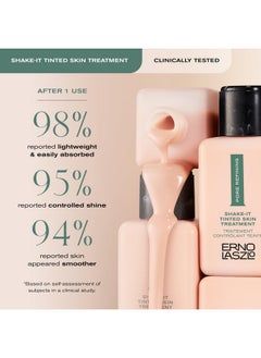 ERNO LASZLO Erno Laszlo Shake-It Tinted Skincare Treatment, Medium Face Tint for Warmer Complexions, Beautiful Skin Tone, Controls Oil, Natural Matte Finish (3 Fl Oz)  - Image 4