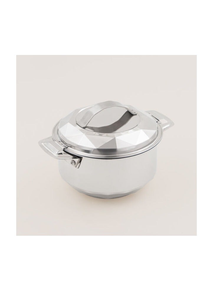 Maxima stainless steel hot pot 1.5L, silver