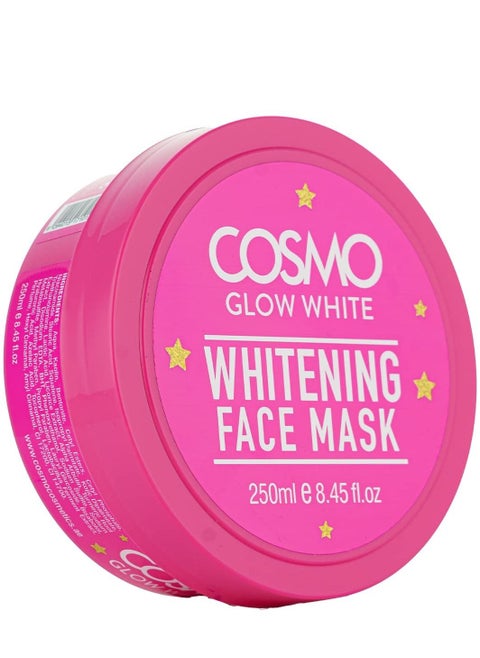 Cosmo Glow White Whitening Face Mask 250ml, Skin Care, Reduce Dark Spot, Purifies, Hydrates & Brighten Skin, For Men and Women