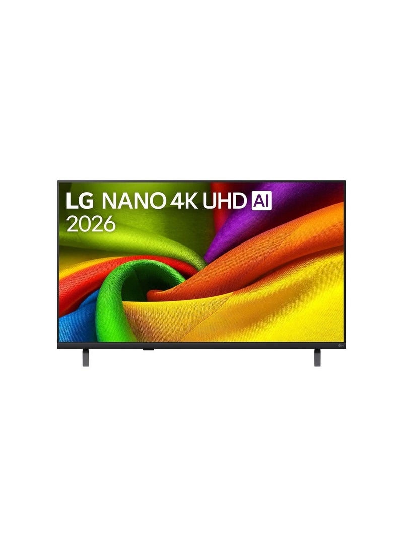إل جي LG 43" NANO 4K UHD AI Smart TV 2026 – NanoCell | α7 AI Processor Gen9 | HDR10 Pro | webOS | AI Hub | VRR | LG Shield-43NU850B6LA 43NU850B6LA black - Image 2