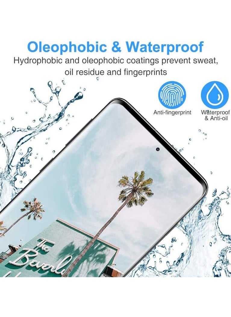 Generic - compatible with Honor X9a ,Tempered Glass Screen Protector [Support Fingerprint Unlock],  High definition transparent anti-scratch, no bubbles, easy to install(2pack) - Image 1