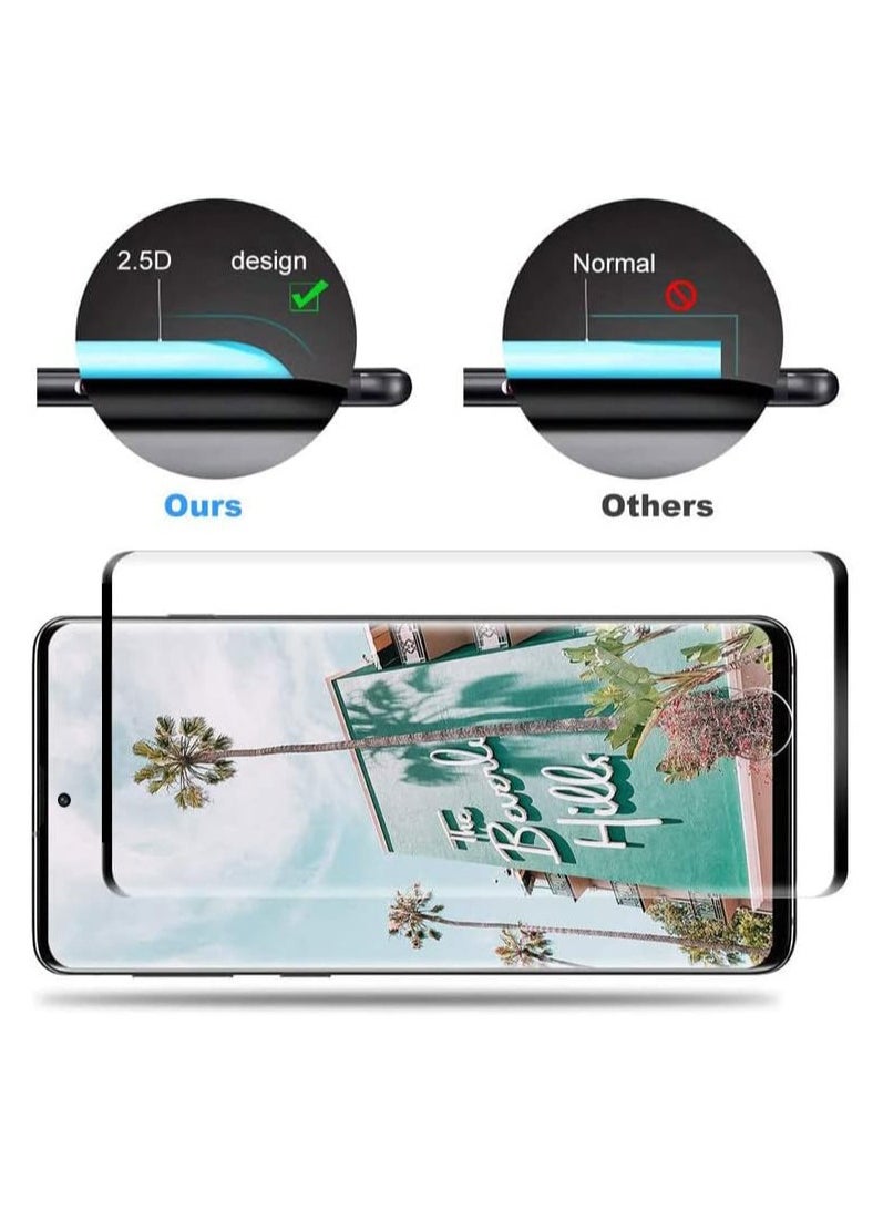 Generic - compatible with Honor X9a ,Tempered Glass Screen Protector [Support Fingerprint Unlock],  High definition transparent anti-scratch, no bubbles, easy to install(2pack) - Image 1