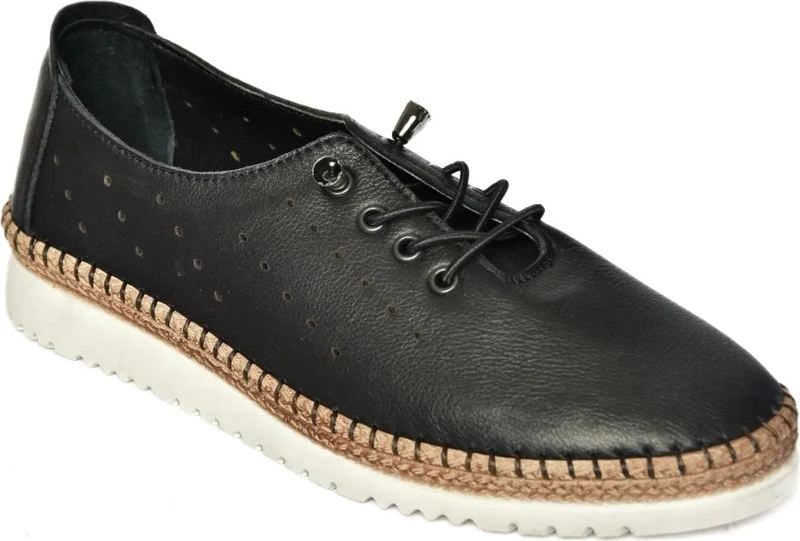 فوكس شوز P555508103 Black Leather Women's Shoes