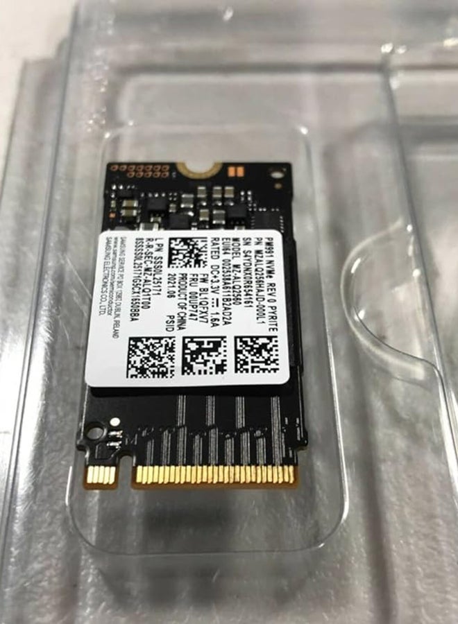 Samsung SSD 256GB PM991 M.2 2242 42mm PCIe 3.0 x4 NVMe