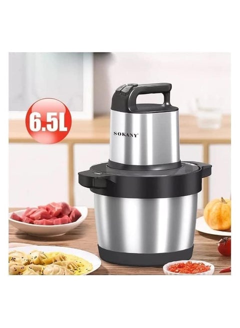 Sokani Sokani SK- YM - 7033 N Chopper, Stainless Steel, 6.5 L, 1500 Watt, 1500 Watt, Multi Color