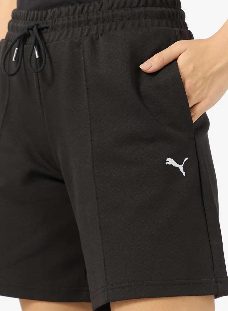 PUMA 8" Wardrobe Essential Relaxed Longline Shorts