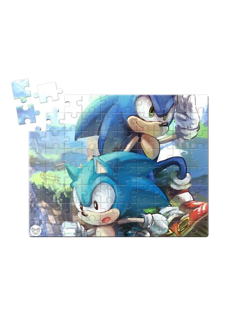 Reeman Design Puzzle printed with Sonic design 