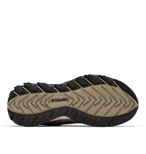 Columbia Mens Strata Trail Low Waterproof, Pebble/Spice, 9 - Image 5