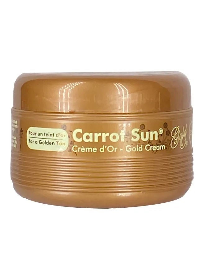 Carrot Sun Gold Tanning Cream Jar