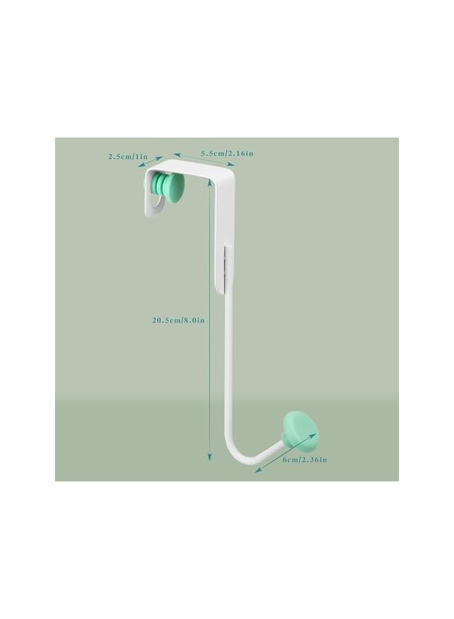 PROMASS promass Over The Door Hooks - 2 Pack Adjustable Hangers Hooks, Heavy Duty Hangers with Scratch-Preventing Sponge – Ideal Organizer for Clothes, Towels, Hats and Bags in Living Room, Bathroom, Bedroom  - Image 2