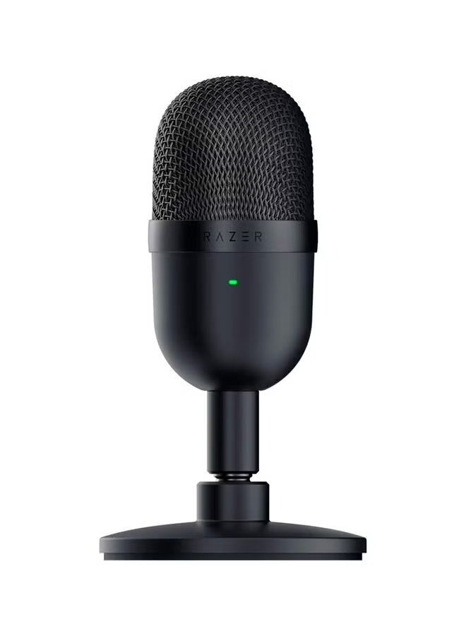 Razer Seiren Mini Ultra Compact Condenser Microphone, Ultra-Precise Supercardioid Pickup Pattern, Professional Recording Quality, Ultra-Compact Build, Shock Resistant - Black - Image 1