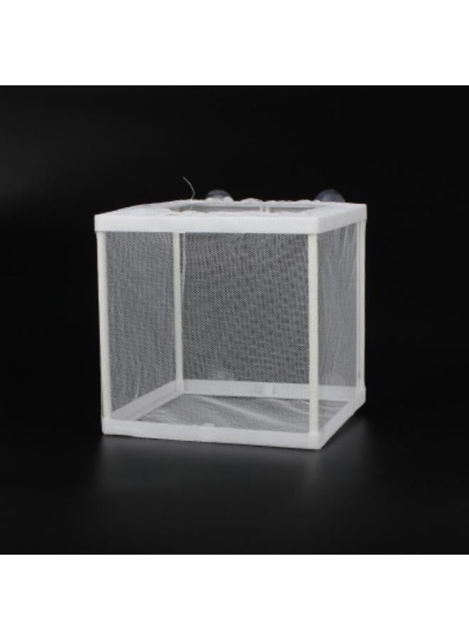 صندوق مربي حوض السمك-صندوق تربية الأسماك شبكة نايلون السمك المقلي صندوق مربي التفريخ العائمة شبكة فصل العزل - Image 1