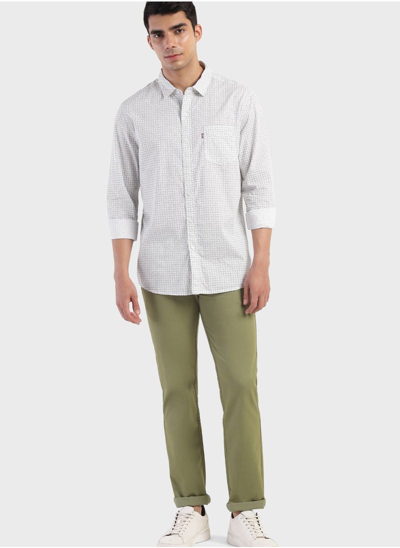 Levi's - Geometric Print Regular Fit Shirt - Image 1