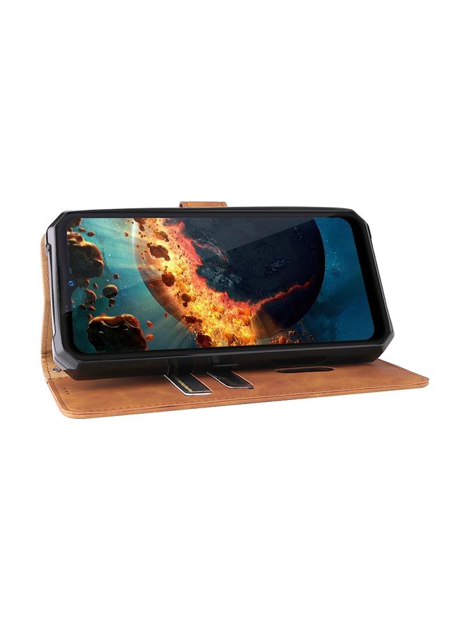 erorex Case For Oukitel WP15 5G Solid Color Skin Feel Magnetic Buckle Leather Phone Case - Image 5