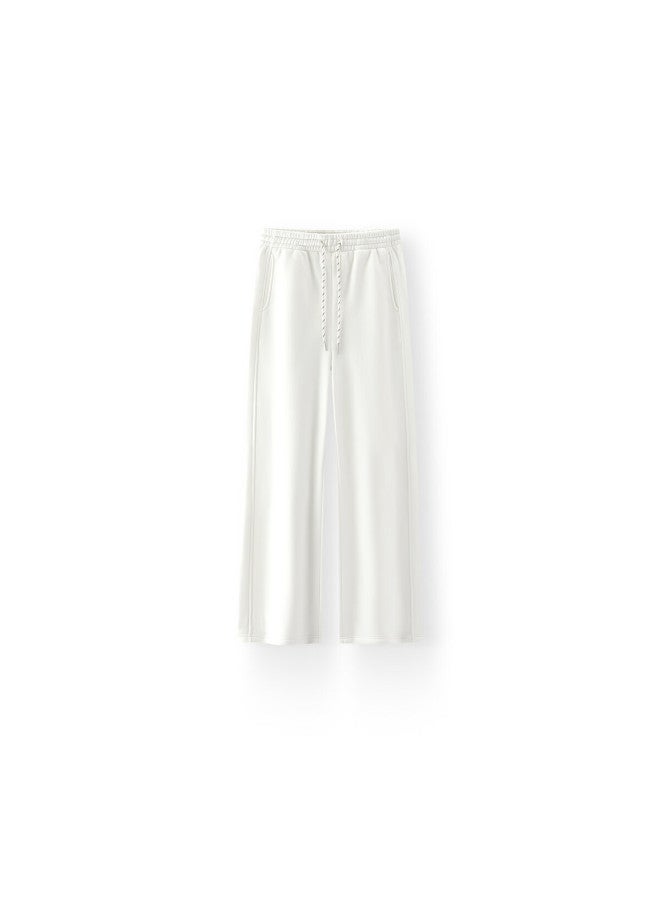 Semir Heated Antibacterial Fleece Drawstring Loose Fit Versatile Wide-leg Pants Women Winter Casual Trousers 109725127001 - Image 3