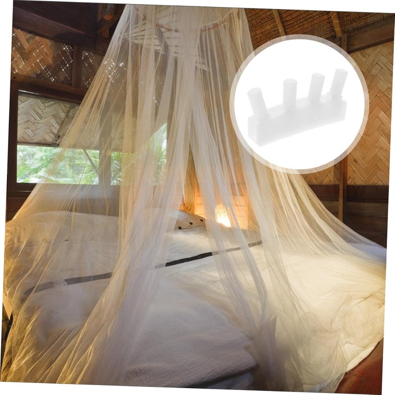 Folding Canopy Bed Curtain Clip Heavy Duty Support for Twin Queen Beds Portable Base for Tent Versatile Compatibility for Various Canopy to Store Travel - Image 5