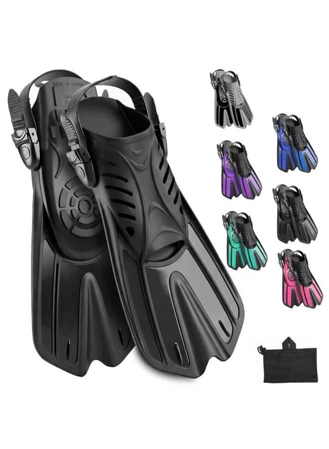 SACBOLA Diving fins Snorkeling Gear for Adults Snorkel fins ，Swim fins Open, Adjustable, Men, Women, Children, Swim Flippers - Image 1