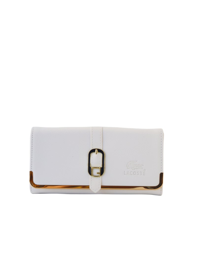 LACOSTE New Large Snap Around Purse  - Image 1