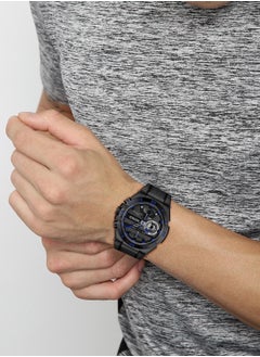HUGO BOSS Men's Analog Round Shape Leather Wrist Watch 1530341 - 46 Mm  - Image 4