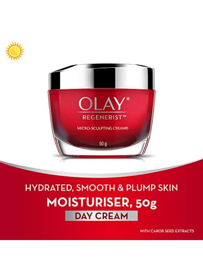 Olay Day Cream Regenerist Microsculpting Moisturiser (Non Spf), 50G & Day Cream Total Effects 7 In 1, Anti-Ageing Spf 15, 20G - Image 4