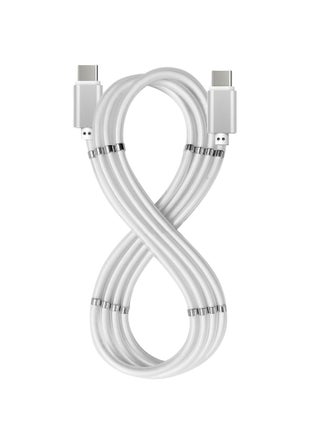 Magnetic USB C to USB C Fast Charging Cable (60W), USB 2.0 Type C Charging Data Transfer Cable with Soft Protective Silicone Tube for Iphone 15/15Pro Samsung and all other USB C Devices - pzsku/ZB64E2F221B952567589BZ/45/_/1688477458/06ce4574-9b5f-42f4-b9c4-2bd453b5c11b