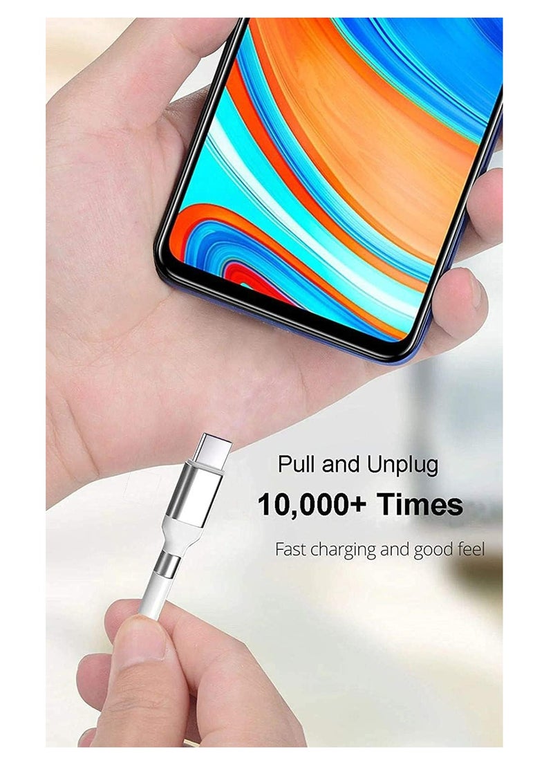 Magnetic USB C to USB C Fast Charging Cable (60W), USB 2.0 Type C Charging Data Transfer Cable with Soft Protective Silicone Tube for Iphone 15/15Pro Samsung and all other USB C Devices