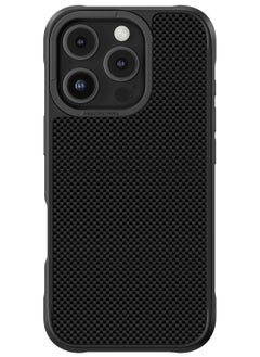 AMAZINGthing Titan MAX Magnetic (12 Feet) Drop Bulletproof Grade Aramid Fiber for iPhone 16 PRO Case Cover Compatible with MagSafe - Black [600D] 