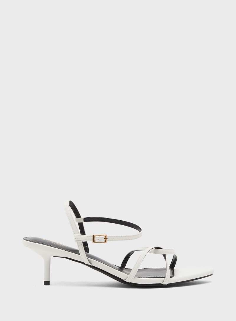 ELLA Mid Stiletto Heel Sandle - Image 1