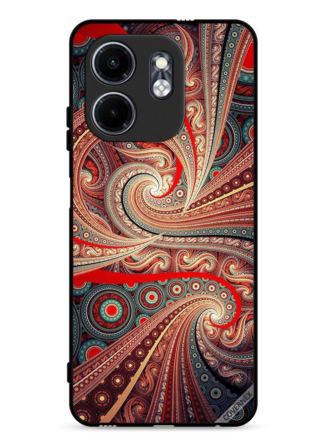 Covernex Infinix Smart 9 4G Protective Case Cover Wavy Pattern  - Image 1