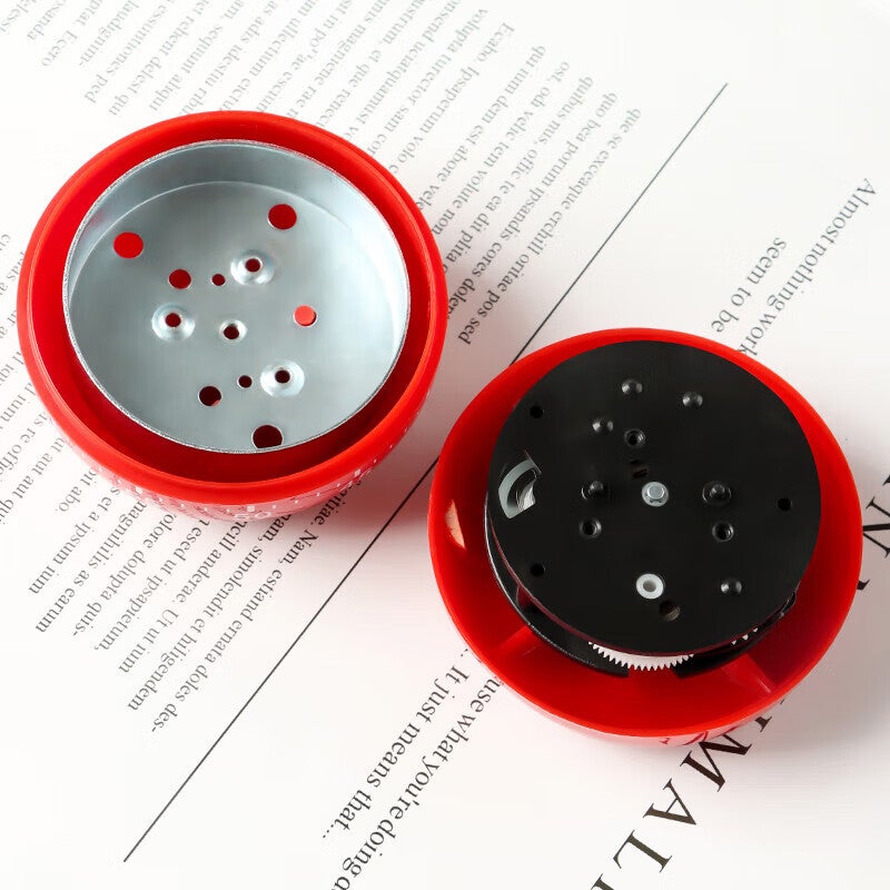 BJ Home Tomato-Shaped Mechanical Timer, Kitchen Timer, Children's Study Time Management Device, Mini Timer - Image 3