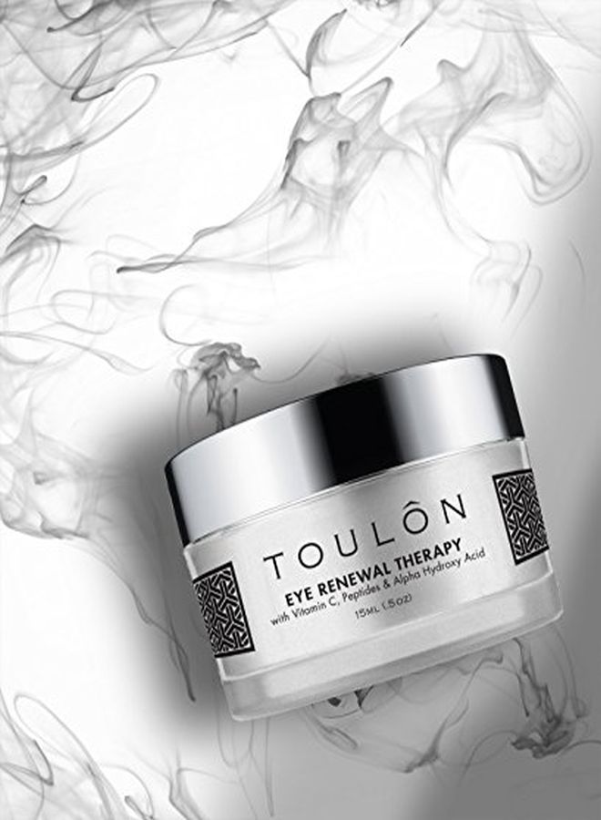 TOULON Eye Cream For Dark Circles, Puffiness And Wrinkles. Reduces Fine Lines With Vitamin C, Peptides & Alpha Hydroxy Acid. Minimizes Crows Feet, Puffy Eyes And Bags - Image 5