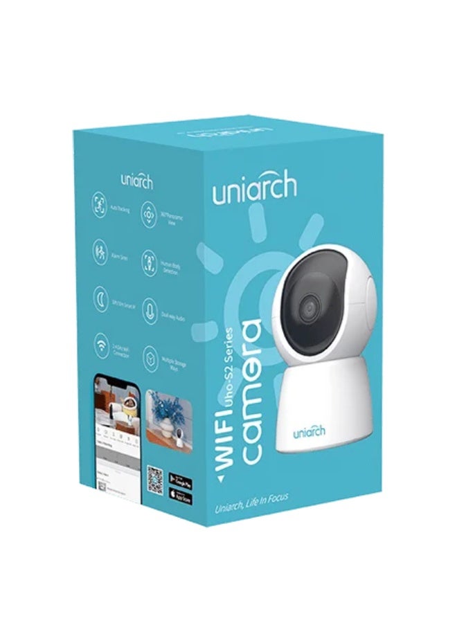 Uniarch 4MP Indoor Pan & Tilt Wi-Fi Camera Uho-S2E-M4 - Image 1