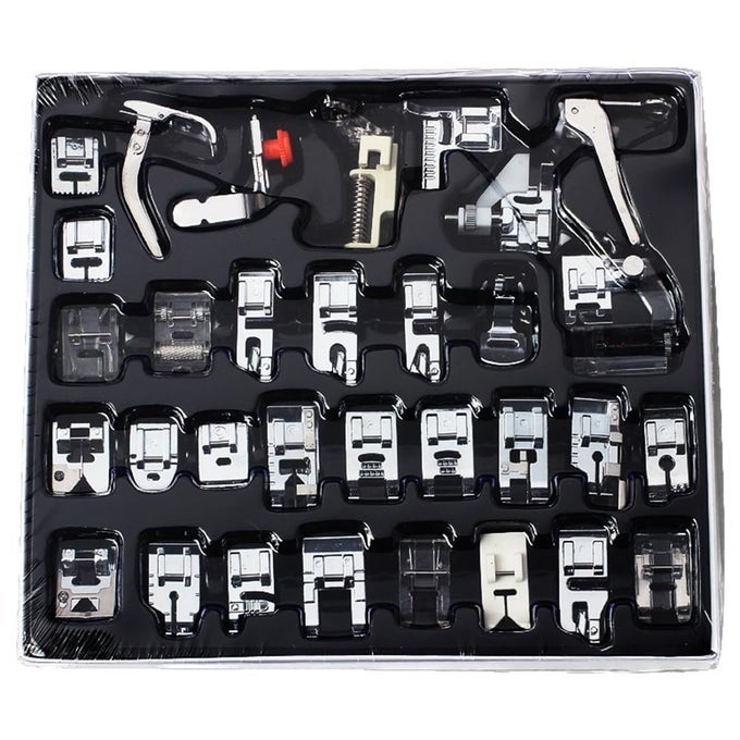 32PCS SEWING MACHINE PRESSER FEET KIT SEWING MACHINES ACCESSORIES SUPPLIES SET