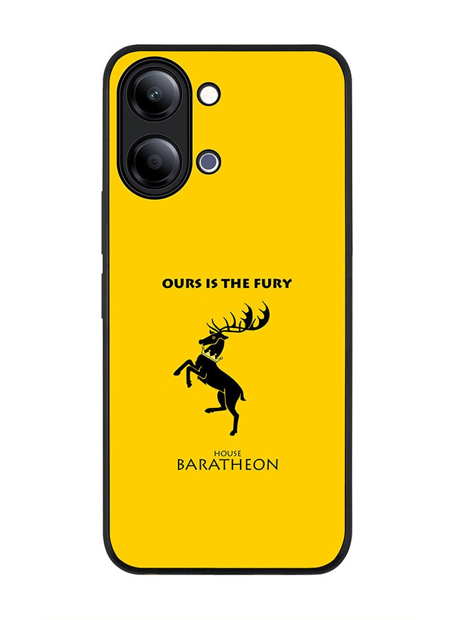 Stylizedd For vivo Y21 / Y11 Case,Slim fit Camera Protection, Shockproof Thin Phone cover  - GOT House Baratheon - Image 1