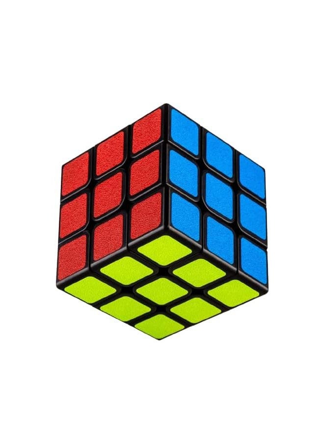 Speed Rubix Cube Smooth Turning Magic Cube Brain Teaser Puzzle Cube - Image 1