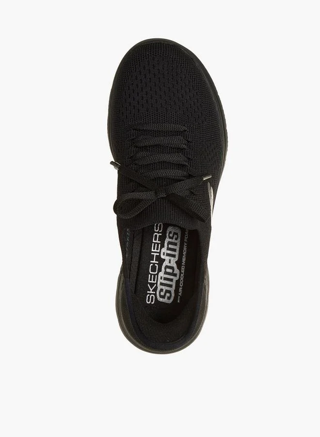 سكيتشرز Women Summits Slip-On Sports Shoes