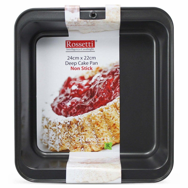 Rossetti Non-Stick Deep Square Cake Pan (24x22cm)