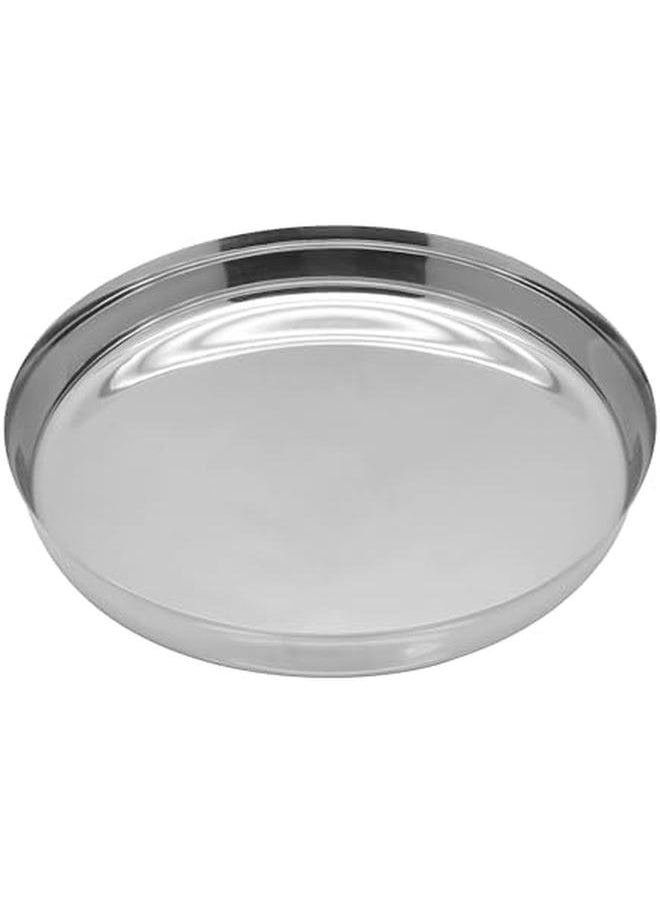 RAJ - Steel Dinner Plate 26 Cm Silver Ts0012 1 Pc - Image 1