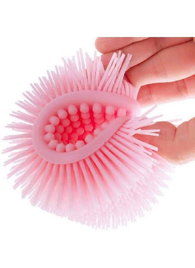N M Z Shower Bath Spa Shampoo Massage Brush (Multicolor)  - Image 3