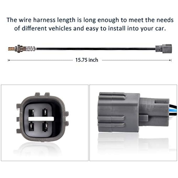 nifeida 2344260 Oxygen Sensor Downstream O2 Sensor Sg368 Replacement For Toyota Camry 4Runner Tundra Venza Avalon Fj Cruiser TacomaCompatible With Lexus Es350 Gx460 Gx470 Lx470 Lx570 20032018 - Image 4
