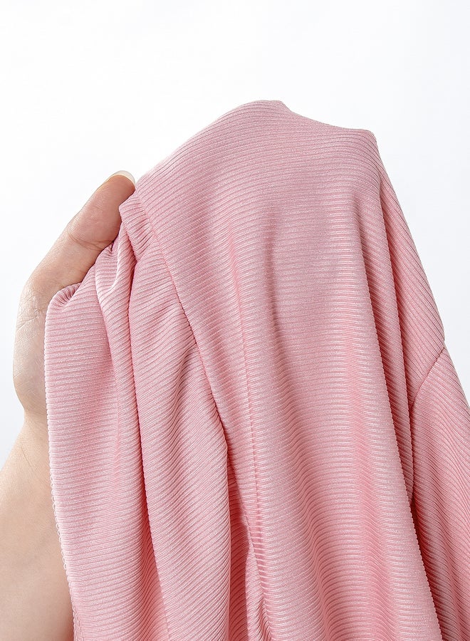 Take Two Girls Pink Sleeveless Tiered Dress - Image 5