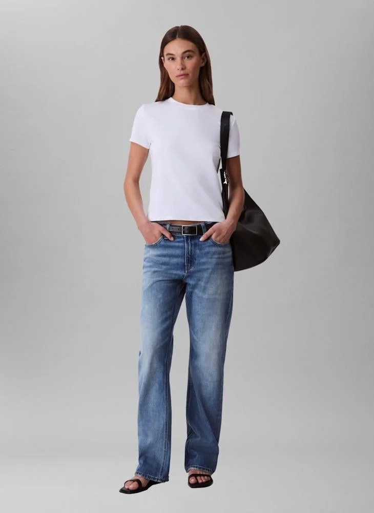 CALVIN KLEIN  Casual Crew Neck T-Shirt for Women | Best Price UAE